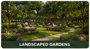 Conceptual landscaped gardens Conceptual landscaped gardens