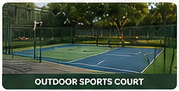 Conceptual outdoor sports court Conceptual outdoor sports court
