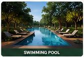 Conceptual swimming pool setting Conceptual swimming pool setting